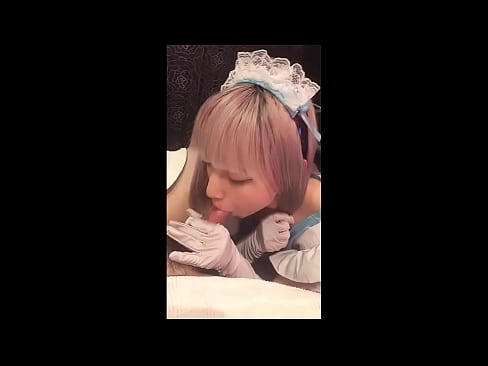 ❤️ יפני איידול [מאיוקה], תחפושת עוזרת צרפתית, חלק 1, מציצה וטלטלה עם קרם ❤❌ סרטון פורנו אצלנו